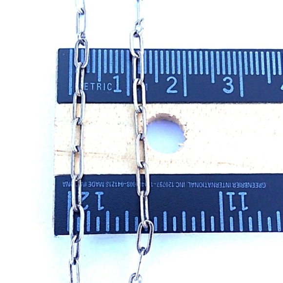 Artisan 925 Silver Lapis Lazuli Gemstone Heart Necklace - Picture 6 of 7